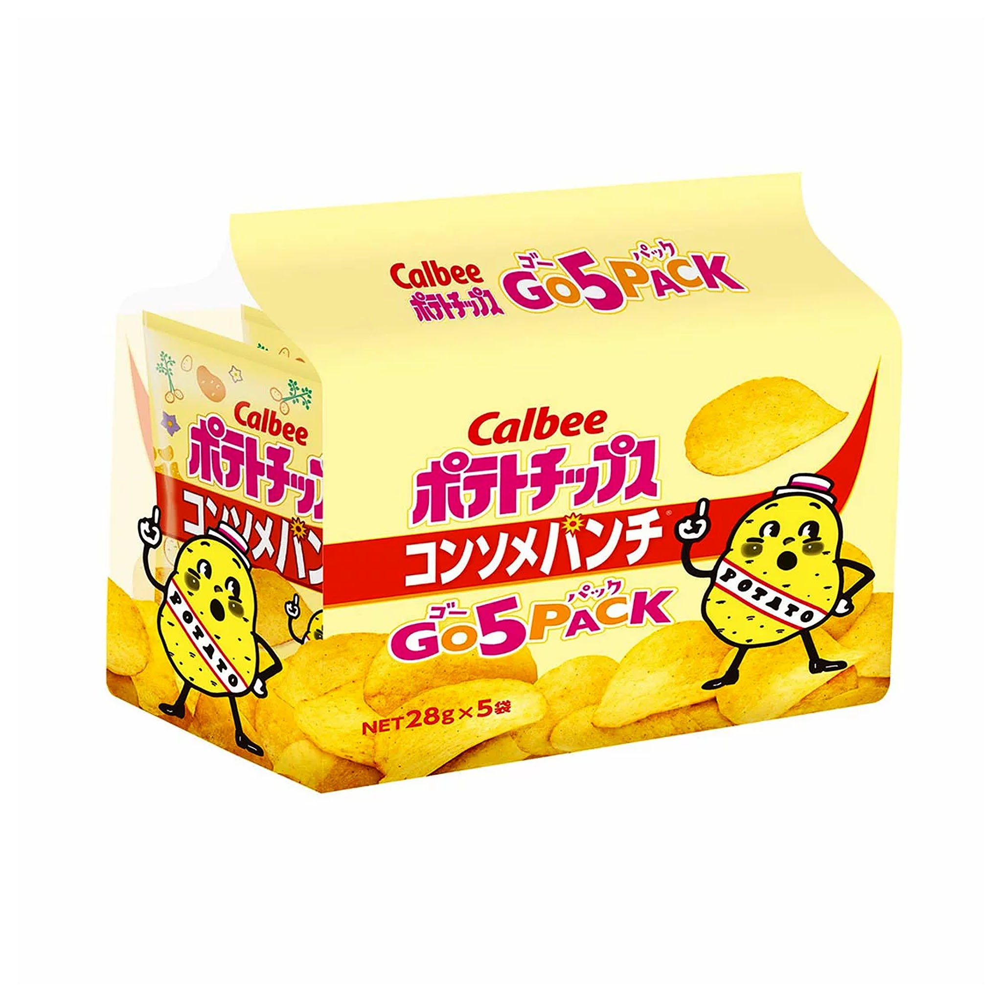 Calbee Potato Chips - Consomme Punch